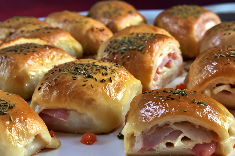 receita joelho enroladinho de presunto e queijo