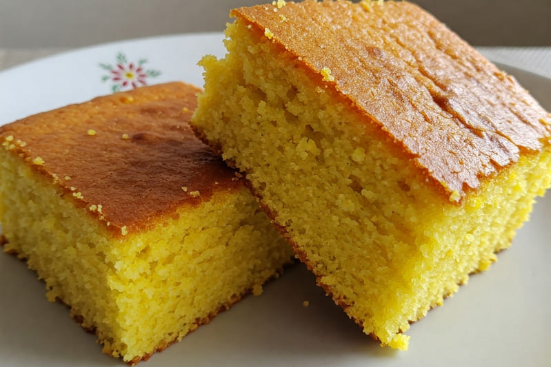 Bolo de Fubá Cremoso de Liquidificador, Receita Fácil e Irresistível 1 receita bolo de fuba cremoso